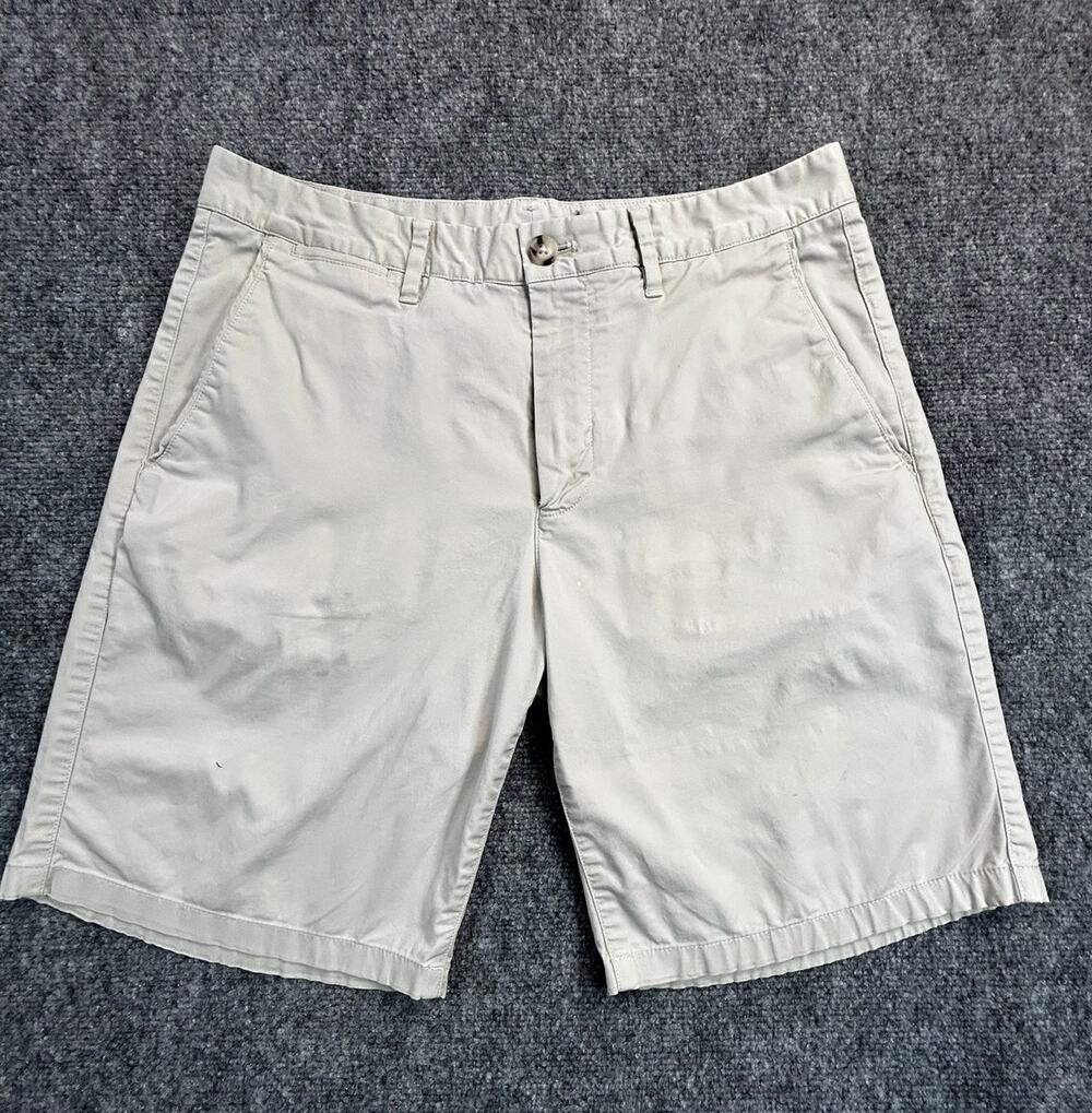 Bonobos Men's Chino Shorts Khaki Tan Size 32 Stretch Casual Golf Preppy